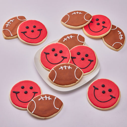 Tampa Bay Football Cookie Pack  - SmileyCookie.com individually wrapped, nut - free, and kosher cookies delivered to you!