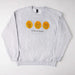 Unisex Trick or Treat Pumpkin Crewneck Sweatshirt - SmileyCookie.com individually wrapped, nut-free, and kosher cookies delivered to you!