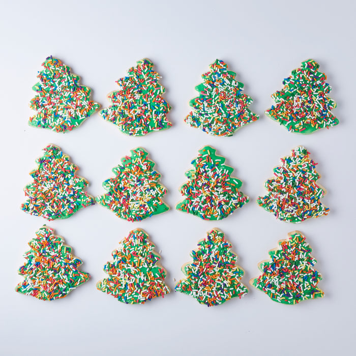 Sprinkled Tree Cookie