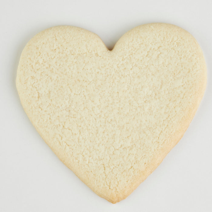 Uniced Heart Cookies 