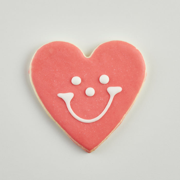 Smiley Heart Cookie