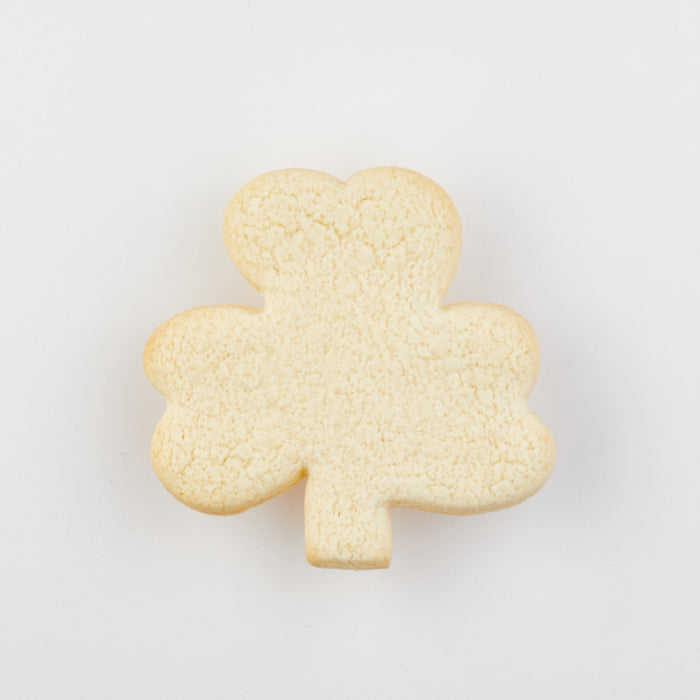 Uniced Shamrock Cookies