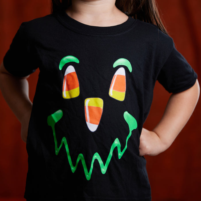 Kids Glow In The Dark Jack-O-Lantern T-Shirt