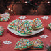 4" Wrapped Christmas Tree Sprinkle Cookies - SmileyCookie.com individually wrapped, nut - free, and kosher cookies delivered to you!
