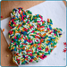 4" Wrapped Christmas Tree Sprinkle Cookies - SmileyCookie.com individually wrapped, nut - free, and kosher cookies delivered to you!