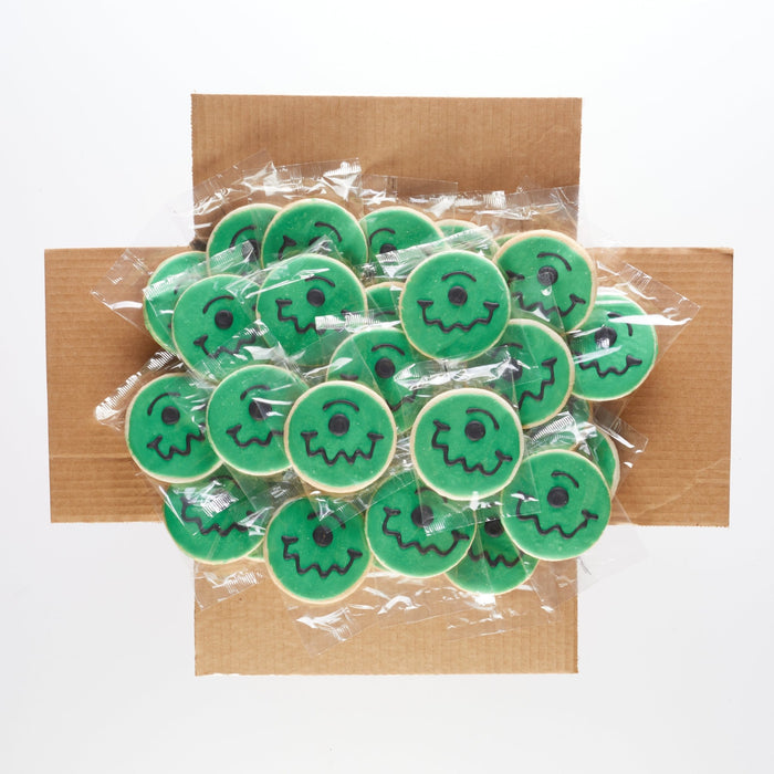 4" Wrapped Monster Cookies - SmileyCookie.com individually wrapped, nut - free, and kosher cookies delivered to you!