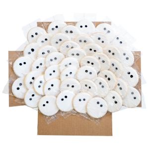 4" Wrapped Mummy Cookies - SmileyCookie.com individually wrapped, nut - free, and kosher cookies delivered to you!
