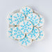 4" Wrapped Snowflake Cookies - SmileyCookie.com individually wrapped, nut - free, and kosher cookies delivered to you!