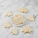 4" Wrapped Uniced Shamrock Cookies - SmileyCookie.com individually wrapped, nut - free, and kosher cookies delivered to you!