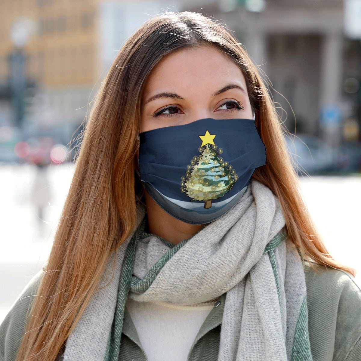Christmas Star Mask — SmileyCookie.com