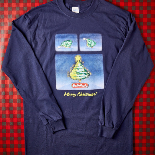 Eat'n Park Christmas Star Commercial Youth Long - Sleeve Tee - SmileyCookie.com individually wrapped, nut - free, and kosher cookies delivered to you!