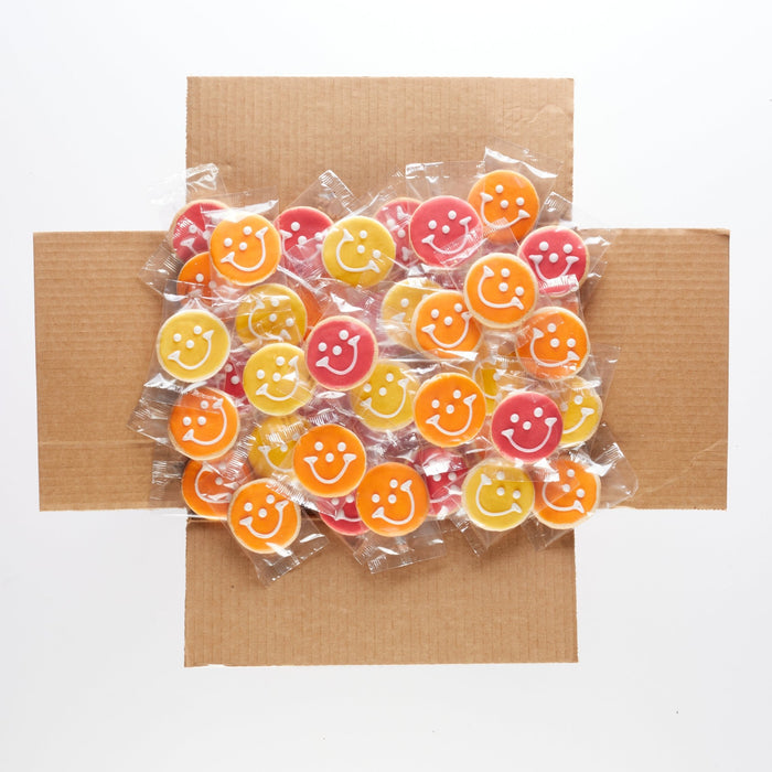 Fall Mini Smiley® Cookie - SmileyCookie.com individually wrapped, nut - free, and kosher cookies delivered to you!