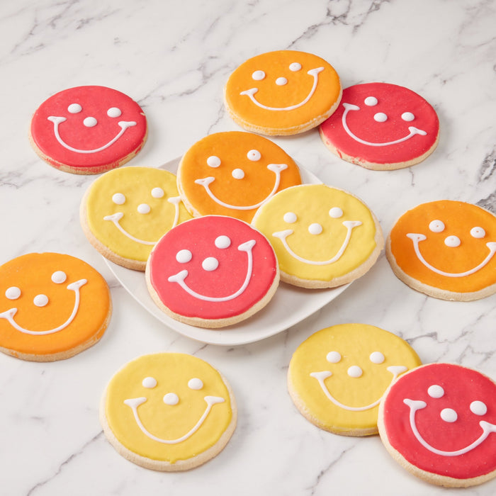 Give Thanks Thanksgiving Cookie Gift Basket - SmileyCookie.com individually wrapped, nut - free, and kosher cookies delivered to you!