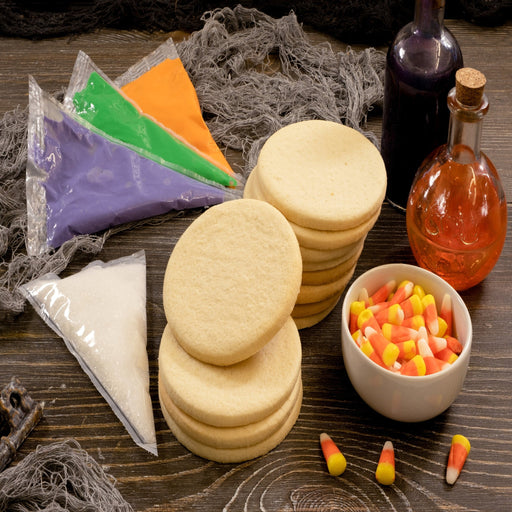 Halloween Cookie Decorating Kit - SmileyCookie.com individually wrapped, nut - free, and kosher cookies delivered to you!