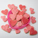 Heart to Heart Cookie Tray Gift Set - SmileyCookie.com individually wrapped, nut - free, and kosher cookies delivered to you!