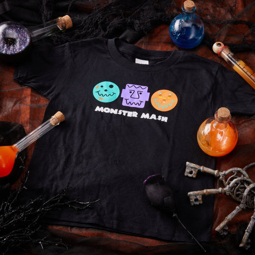 Kids Monster Mash T-Shirt - SmileyCookie.com individually wrapped, nut - free, and kosher cookies delivered to you!