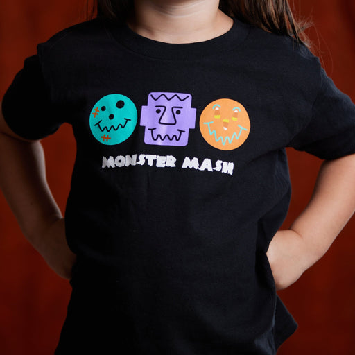 Kids Monster Mash T-Shirt - SmileyCookie.com individually wrapped, nut - free, and kosher cookies delivered to you!