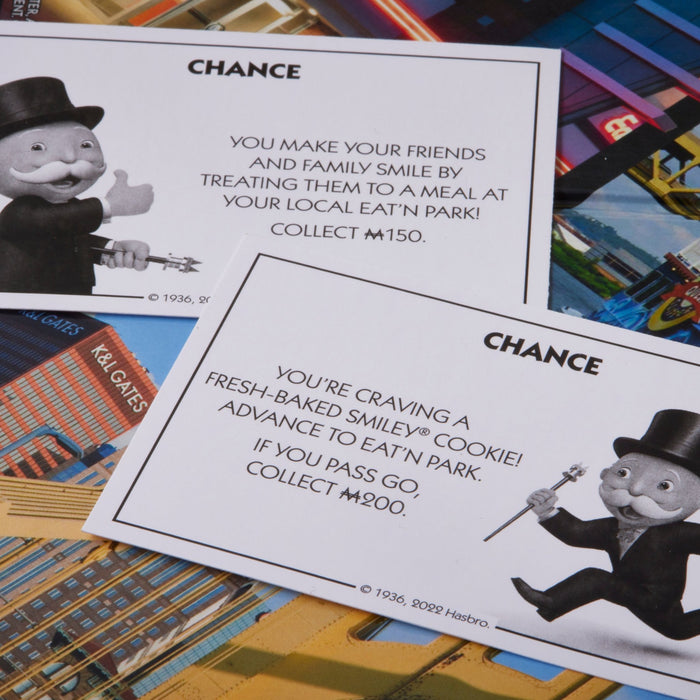 Pittsburgh Monopoly - SmileyCookie.com individually wrapped, nut - free, and kosher cookies delivered to you!