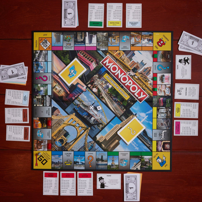 Pittsburgh Monopoly - SmileyCookie.com individually wrapped, nut - free, and kosher cookies delivered to you!