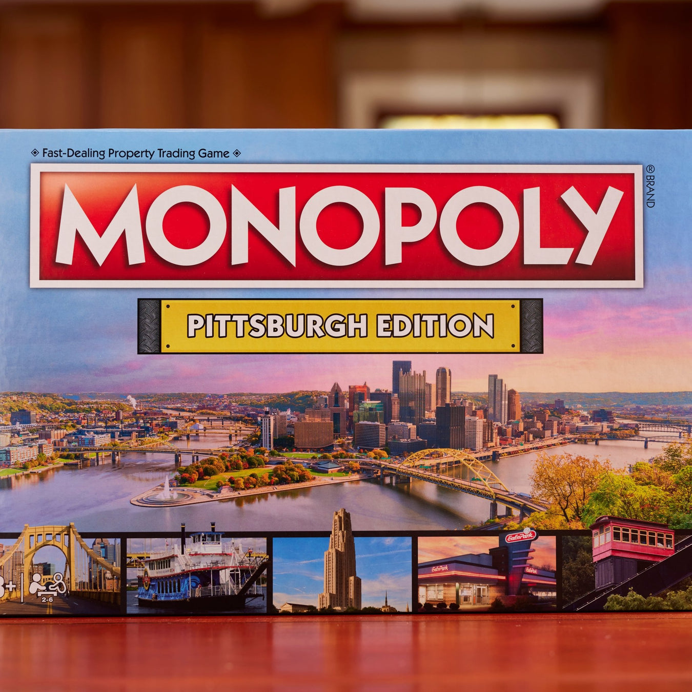 Pittsburgh Monopoly - SmileyCookie.com individually wrapped, nut - free, and kosher cookies delivered to you!