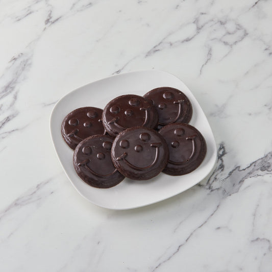 Sarris Chocolate Smileys  - SmileyCookie.com individually wrapped, nut - free, and kosher cookies delivered to you!