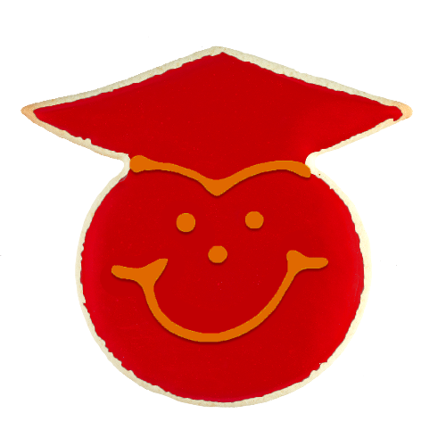 Create Your Own Custom Graduation Smiley Cookies - Prices from 0.00 to 99.00